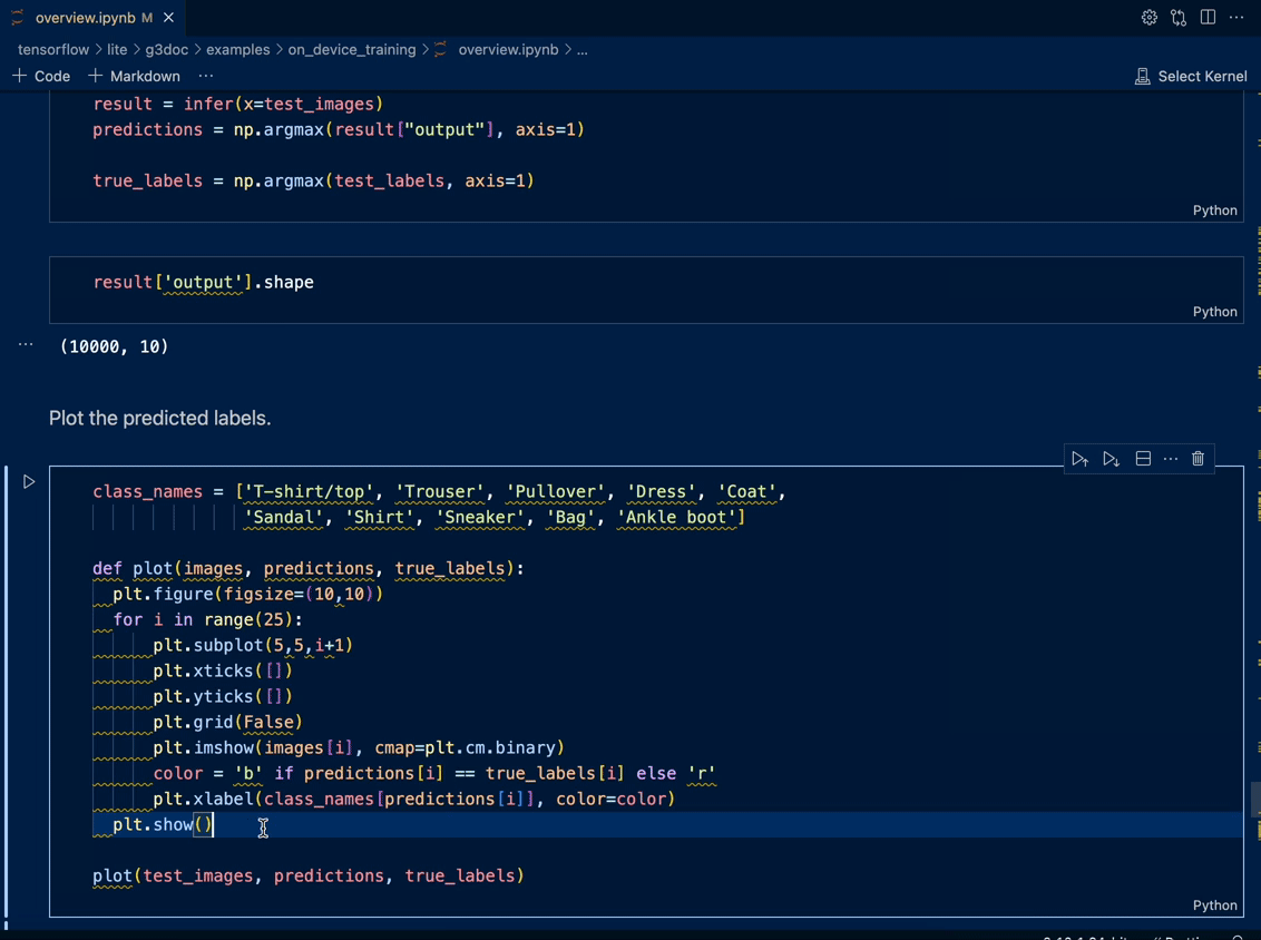 Formatting a selection within a Jupyter Notebook cell in VS Code